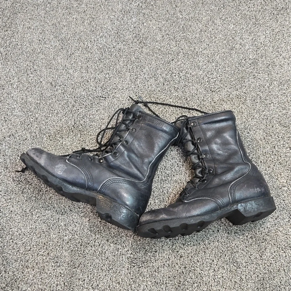 J4 -97 Mens Vintage Military Army Combat Lace Up Boots Tactical shoes sz 4.5W